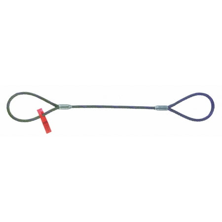 Lift-All Wire Rope Sling Eye and Eye 10 ft.L 14IEEX10 14IEEX10 ZO-G2293210