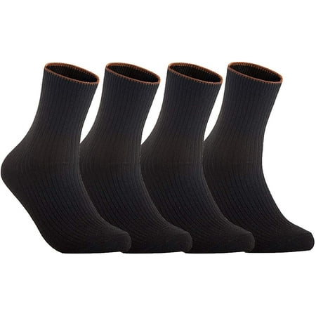 Lian LifeStyle Perfect Fit and Cozy Women s 4 Pairs Wool Crew Socks For Healthy Feet With A Wide LW1612 Size 6-9 Black
Lian LifeStyle Perfect Fit and Cozy Women s 4 Pairs Wool Crew Socks For Healthy Feet With A Wide LW1612 Size 6-9 Black