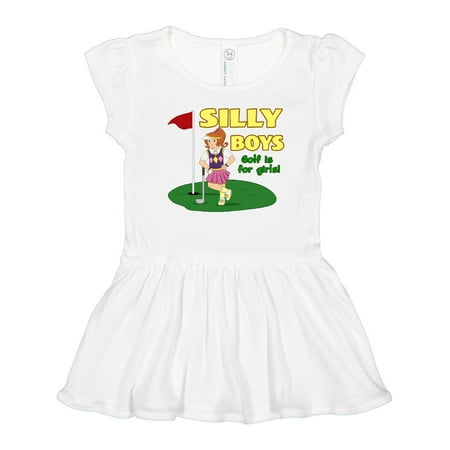 Inktastic Silly Boys Golf is for Girls with Red Haired Golfer Gift Toddler Girl Dress
Inktastic Silly Boys Golf is for Girls with Red Haired Golfer Gift Toddler Girl Dress