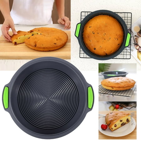 HAXMNOU Kitchen Baking Tools 9.5 Inch Not Afraid Of High Temperature Silicone Cake Tools Baking Pan Will Not Stick To The Pan
HAXMNOU Kitchen Baking Tools 9.5 Inch Not Afraid Of High Temperature Silicone Cake Tools Baking Pan Will Not Stick To The Pan