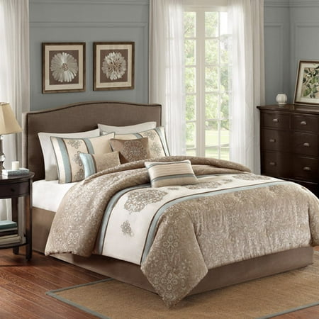 Better Homes and Gardens Medallion 7-Piece Comforter Bedding Set