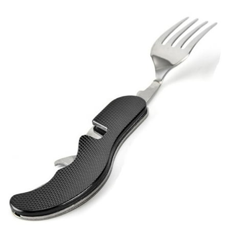 Outdoors Multifunctional Fork Detachable 4 In 1 Cooking Supplies Combination Tableware Dinner Knife Tableware Suit Folding Spoon BLACK
Outdoors Multifunctional Fork Detachable 4 In 1 Cooking Supplies Combination Tableware Dinner Knife Tableware Suit Folding Spoon BLACK
