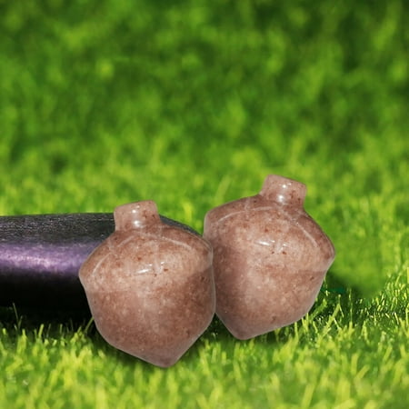 Natural Pines Nut Pines Cones Pendant Acorns Crafts Small Ornament Jeweled Rose Quartz Amethyst Flower Pot Fish Tank Decorative Stone Ornament
Natural Pines Nut Pines Cones Pendant Acorns Crafts Small Ornament Jeweled Rose Quartz Amethyst Flower Pot Fish Tank Decorative Stone Ornament