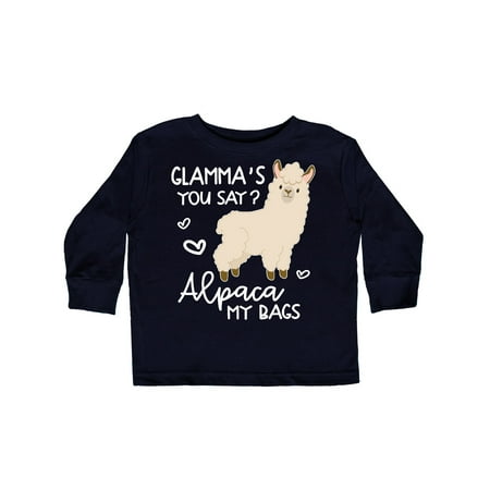 Inktastic Glamma s You Say Alpaca My Bags Gift Toddler Boy or Toddler Girl Long Sleeve T-Shirt
Inktastic Glamma s You Say Alpaca My Bags Gift Toddler Boy or Toddler Girl Long Sleeve T-Shirt