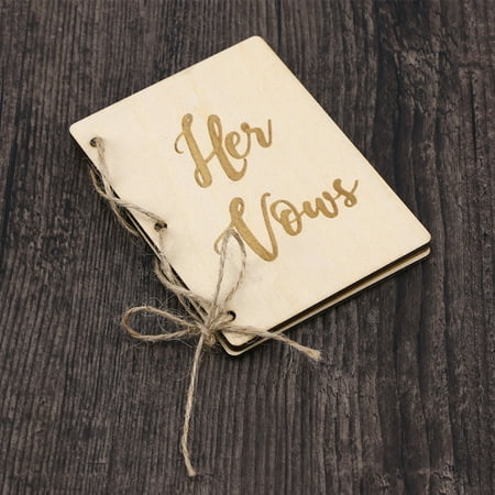 2Pcs Creative His and Her Vow Books Brown Kraft Paper Booklet for Wedding Journal Engagement Gift
2Pcs Creative His and Her Vow Books Brown Kraft Paper Booklet for Wedding Journal Engagement Gift