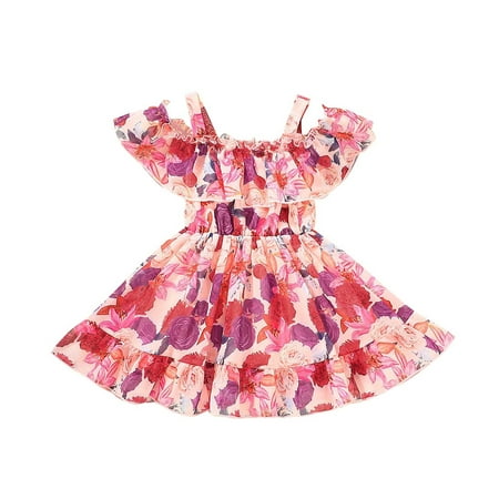 Fesfesfes Toddler Kids Dress Infant Baby Girls Summer Sling Chiffon Skirt Princess Dress Sling Dress Clearance
Fesfesfes Toddler Kids Dress Infant Baby Girls Summer Sling Chiffon Skirt Princess Dress Sling Dress Clearance