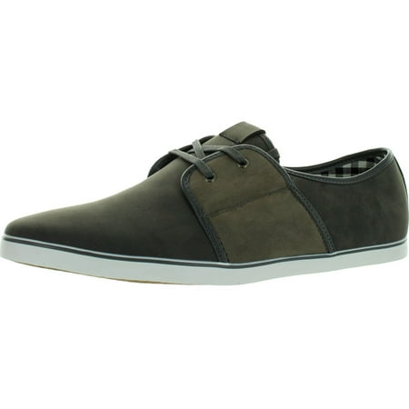 Arider BEN-02 Mens Mixed Material Low-Top Fashion Sneakers Shoes Grey 7.5