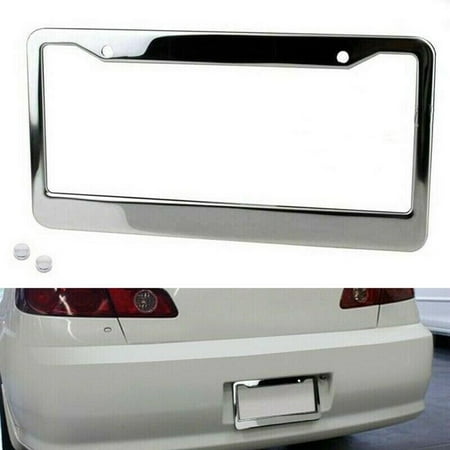 Number plate Stainless Steel Frame Conversion Cover with screw Chromium Metal
Number plate Stainless Steel Frame Conversion Cover with screw Chromium Metal