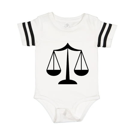 Inktastic Law Scale of Justice Gift Baby Boy or Baby Girl Bodysuit
