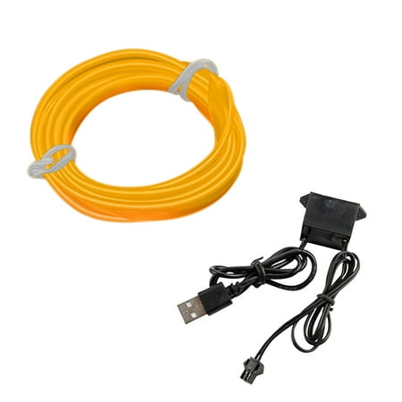 XFLWAM Car Cold Light Atmosphere Lamp Interior Light Guide Led Atmosphere Lamp EL Luminous Line 5 Meters + 5V USB Drive Universal Car Decorative Lamp
XFLWAM Car Cold Light Atmosphere Lamp Interior Light Guide Led Atmosphere Lamp EL Luminous Line 5 Meters + 5V USB Drive Universal Car Decorative Lamp