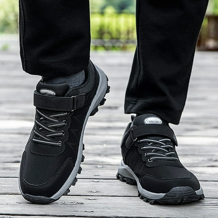 Cathalem Men s Simple And Fashionable Water Proof Round Head Solid Color Lightweight Breathable Soft Bottom Sneaker Cases for Men Black 11
Cathalem Men s Simple And Fashionable Water Proof Round Head Solid Color Lightweight Breathable Soft Bottom Sneaker Cases for Men Black 11