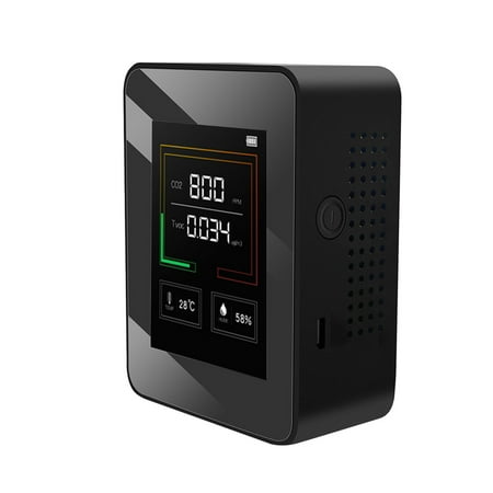 PC laptop accessories Air Quality Monitor Formaldehyde CO2-TVOC Tester Temperature Humidity Meter K1N0
PC laptop accessories Air Quality Monitor Formaldehyde CO2-TVOC Tester Temperature Humidity Meter K1N0