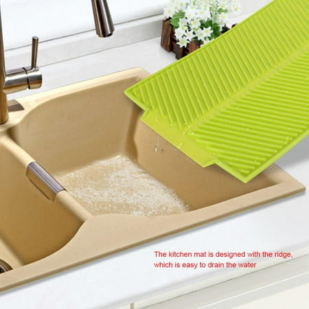 Drain Mat Drying Mat Dish Drying Mat Slip-proof Easy To Drying Dishes Pad For Kitchen Counter For Fridge For Freezer
Drain Mat Drying Mat Dish Drying Mat Slip-proof Easy To Drying Dishes Pad For Kitchen Counter For Fridge For Freezer