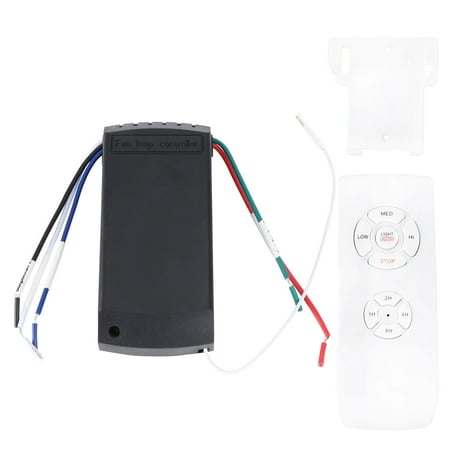 Ceiling Fan Light Lamp Timing Controller Switch Wireless Controller Kit Wind Transmitter Receiver (White English No Battery)
Ceiling Fan Light Lamp Timing Controller Switch Wireless Controller Kit Wind Transmitter Receiver (White English No Battery)