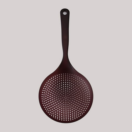 KEVCHE Household High Temperature Resistant Large Colander Kitchen Long Handle Non-slip Draining Spoon Noodles Scoop Hotpot Spoon - Black
KEVCHE Household High Temperature Resistant Large Colander Kitchen Long Handle Non-slip Draining Spoon Noodles Scoop Hotpot Spoon - Black