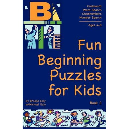 Fun Beginning Puzzles for Kids, Book 2
