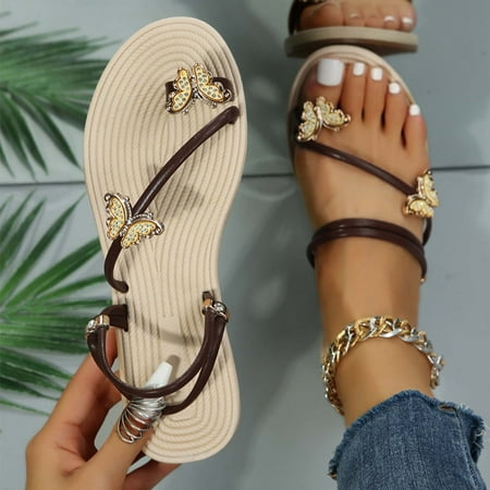 Women Flat Sandals Cute Boho Sandals 2023 Thong Slide Sandals Dresssy Low Wedge Travel Lace Wedding Sandals Summer Beach Sandals
Women Flat Sandals Cute Boho Sandals 2023 Thong Slide Sandals Dresssy Low Wedge Travel Lace Wedding Sandals Summer Beach Sandals