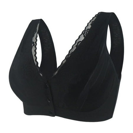 Solid Color Seamless Lace Vest Style Front Buckle Removable Cushion Soft Comfortable Breathable Underwear Bra
Solid Color Seamless Lace Vest Style Front Buckle Removable Cushion Soft Comfortable Breathable Underwear Bra