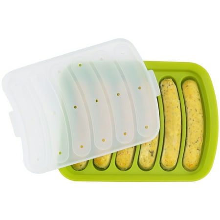 Handmade Sausage Mar Mould 6 Grids Silicone DIY Ham Hot Dog Mar Moulds With Lid Kitchen Household Sausages Ca Baking Tools
Handmade Sausage Mar Mould 6 Grids Silicone DIY Ham Hot Dog Mar Moulds With Lid Kitchen Household Sausages Ca Baking Tools