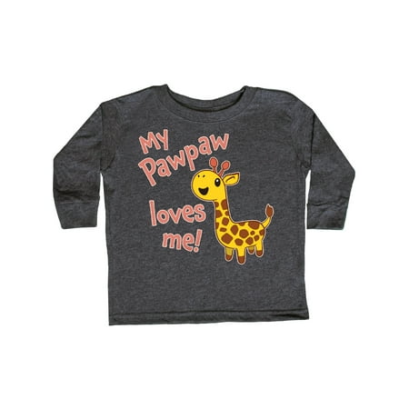 Inktastic My Pawpaw Loves me- cute giraffe Gift Toddler Boy or Toddler Girl Long Sleeve T-Shirt
Inktastic My Pawpaw Loves me- cute giraffe Gift Toddler Boy or Toddler Girl Long Sleeve T-Shirt