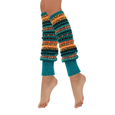Wrapables Women s Bohemian Winter Warm Long Leg Warmers Knee High Boot Socks Teal
Wrapables Women s Bohemian Winter Warm Long Leg Warmers Knee High Boot Socks Teal