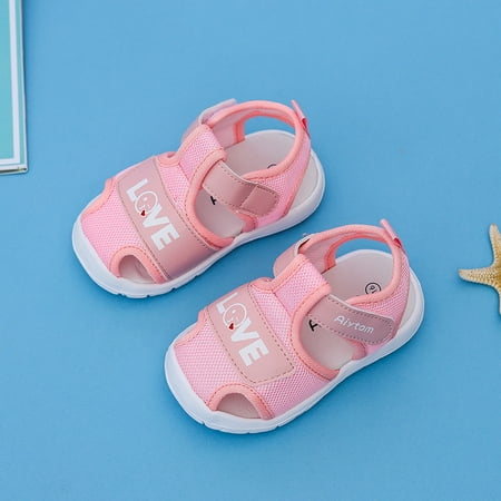 Toyella New 1-2 Years Old Baby Sandals Baby Toddler Shoes Men And Women Soft Bottom Non-Slip Breathable Children S Shoes Pink 15
Toyella New 1-2 Years Old Baby Sandals Baby Toddler Shoes Men And Women Soft Bottom Non-Slip Breathable Children S Shoes Pink 15