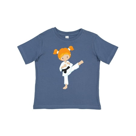 Inktastic Karate Girl Cute Girl Orange Hair Black Belt Gift Toddler Toddler Girl T-Shirt
Inktastic Karate Girl Cute Girl Orange Hair Black Belt Gift Toddler Toddler Girl T-Shirt