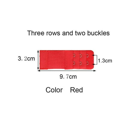 2/3 Rows 2/3/4 Hooks Women Adjustable Bra Extender Strap Extension Buckle Clip On Strap Underwear Belt Adding
2/3 Rows 2/3/4 Hooks Women Adjustable Bra Extender Strap Extension Buckle Clip On Strap Underwear Belt Adding