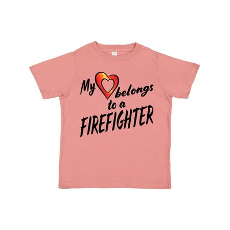 Inktastic My Heart Belongs to a Firefighter with Red Heart Gift Toddler Boy or Toddler Girl T-Shirt
Inktastic My Heart Belongs to a Firefighter with Red Heart Gift Toddler Boy or Toddler Girl T-Shirt