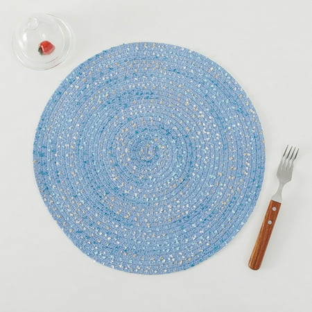 Meizhencang Place Mat Nordic Style Anti-scalding Cotton Yarn Home Woven Table Protective Mat Coaster Kitchen Supplies
Meizhencang Place Mat Nordic Style Anti-scalding Cotton Yarn Home Woven Table Protective Mat Coaster Kitchen Supplies