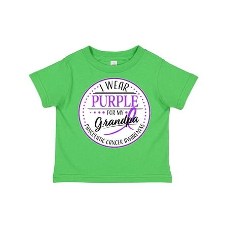 Inktastic I Wear Purple for My Grandpa- Pancreatic Cancer Awareness Gift Toddler Boy or Toddler Girl T-Shirt
Inktastic I Wear Purple for My Grandpa- Pancreatic Cancer Awareness Gift Toddler Boy or Toddler Girl T-Shirt