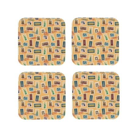 Leather Coasters of 4 world Stamp design Drink Coasters Foe Tabletop Protection Funny Desk Coasters Good Housewarming Gifts Square
Leather Coasters of 4 world Stamp design Drink Coasters Foe Tabletop Protection Funny Desk Coasters Good Housewarming Gifts Square