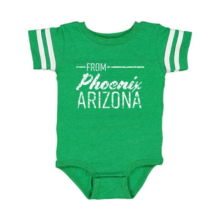 Inktastic From Phoenix Arizona in White Distressed Text Gift Baby Boy or Baby Girl Bodysuit
Inktastic From Phoenix Arizona in White Distressed Text Gift Baby Boy or Baby Girl Bodysuit