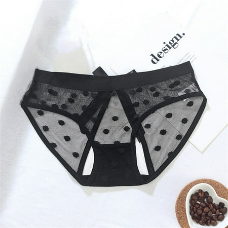 Sexy T-Back Underwear for Women Lace Seamless See Through G-String Thong Low Rise Breathable Panties Black one size
Sexy T-Back Underwear for Women Lace Seamless See Through G-String Thong Low Rise Breathable Panties Black one size