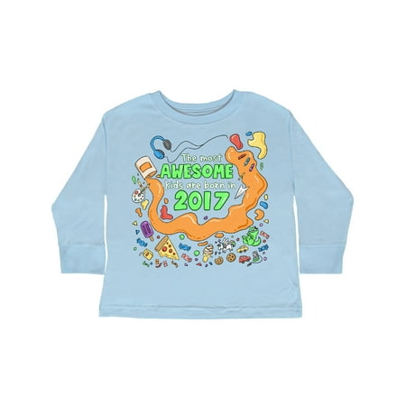 Inktastic The Most Awesome Kids Are Born in 2017 Gift Toddler Boy or Toddler Girl Long Sleeve T-Shirt
Inktastic The Most Awesome Kids Are Born in 2017 Gift Toddler Boy or Toddler Girl Long Sleeve T-Shirt