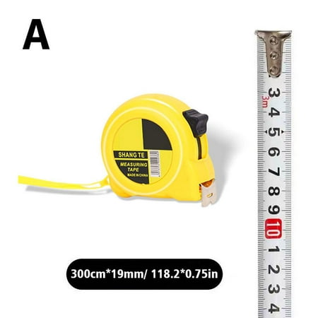 

3-7.5M Tape Measure Metric Steel Measuring Ruler Distance NK0 Measuring P2W9