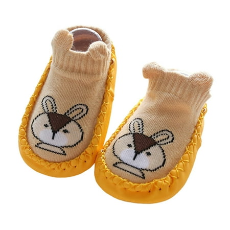 Journey Baby s Floor Socks Cartoon Design Knitted Upper Slip-on Shoes for Toddler(Yellow 12cm)
Journey Baby s Floor Socks Cartoon Design Knitted Upper Slip-on Shoes for Toddler(Yellow 12cm)