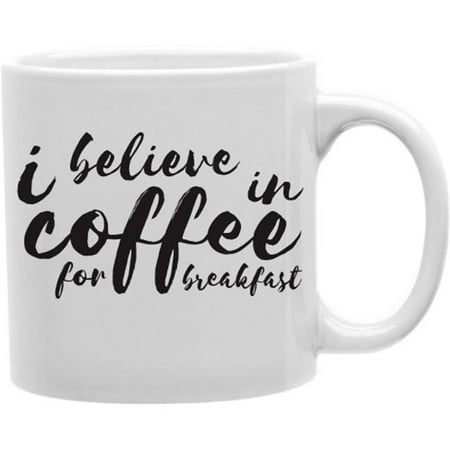 Imaginarium Goods CMG11-IGC-COFFEE2 I Believe In Coffee for Breakfast 11 oz Ceramic Coffee Mug
Imaginarium Goods CMG11-IGC-COFFEE2 I Believe In Coffee for Breakfast 11 oz Ceramic Coffee Mug