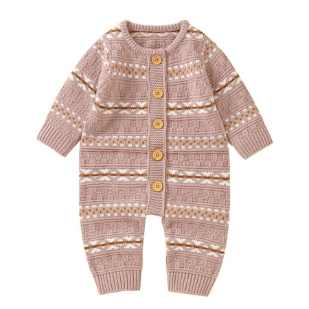YDOJG Bodysuits for Boys Girls Toddler One-Pieces Baby Knit Romper Cotton Button Down Long Sleeve Patchwork Sweater Clothes Baby Jumpsuit Pink 9-12 Months
YDOJG Bodysuits for Boys Girls Toddler One-Pieces Baby Knit Romper Cotton Button Down Long Sleeve Patchwork Sweater Clothes Baby Jumpsuit Pink 9-12 Months