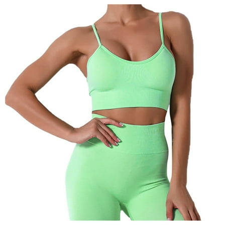 UmitayWomen s Seamless Knitting Breast Wrapping Sleep Yoga Motion Bras