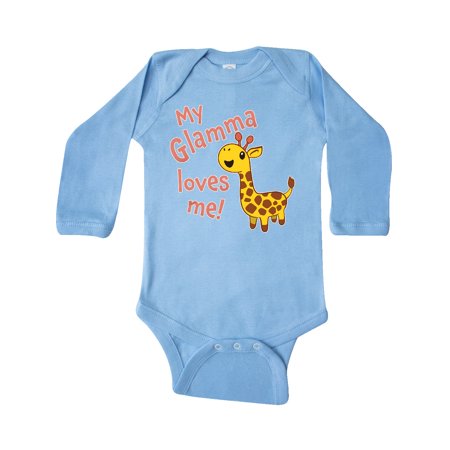 Inktastic My Glamma Loves me- cute giraffe Gift Baby Boy or Baby Girl Long Sleeve Bodysuit
Inktastic My Glamma Loves me- cute giraffe Gift Baby Boy or Baby Girl Long Sleeve Bodysuit