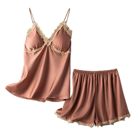 Womens Medium Pajama Set Women Summer Leisure Home Solid Color Lace Stitching Strap Pajamas Pajamas Pajamas Set With Chest Pad Flannel Pajamas Women Set Soft
Womens Medium Pajama Set Women Summer Leisure Home Solid Color Lace Stitching Strap Pajamas Pajamas Pajamas Set With Chest Pad Flannel Pajamas Women Set Soft