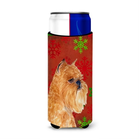 Brussels Griffon Red and Green Snowflakes Holiday Christmas Ultra Beverage Insulators for slim cans SS4701MUK
Brussels Griffon Red and Green Snowflakes Holiday Christmas Ultra Beverage Insulators for slim cans SS4701MUK