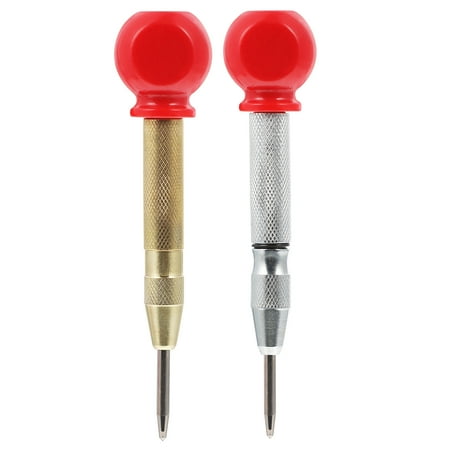 2pcs Center Punch Tool Automatic Spring Loaded Determine Drilling Position Tool 
2pcs Center Punch Tool Automatic Spring Loaded Determine Drilling Position Tool