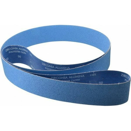 Norton 3 Wide x 132 OAL 50 Grit Zirconia Alumina Abrasive Belt Zirconia Alumina Coarse Coated Y Weighted Cloth Backing Series R824
Norton 3 Wide x 132 OAL 50 Grit Zirconia Alumina Abrasive Belt Zirconia Alumina Coarse Coated Y Weighted Cloth Backing Series R824