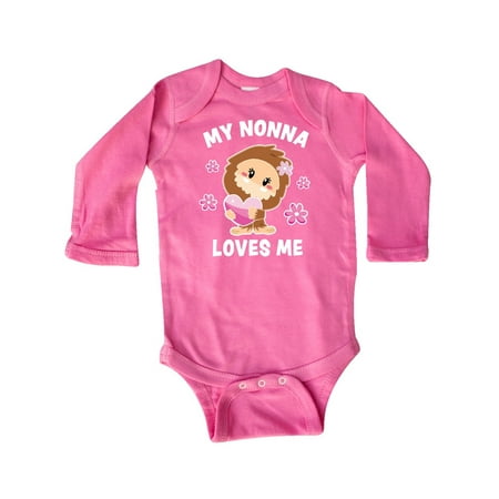 Inktastic My Nonna Loves Me with Bigfoot Gift Baby Girl Long Sleeve Bodysuit
Inktastic My Nonna Loves Me with Bigfoot Gift Baby Girl Long Sleeve Bodysuit