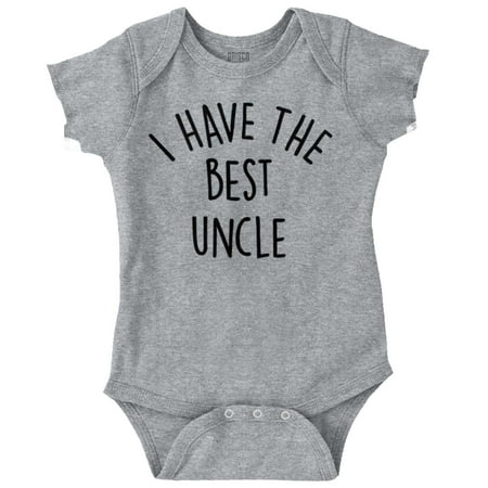 I Have The Best Uncle Adorable Romper Boys or Girls Infant Baby Brisco Brands 12M 
I Have The Best Uncle Adorable Romper Boys or Girls Infant Baby Brisco Brands 12M