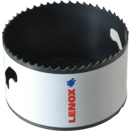 Lenox 3-3/8 Diam 1-1/2 Cutting Depth Hole Saw Bi-Metal Saw Toothed Edge