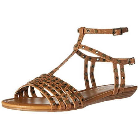 Very Volatile Women s Emminence Flat Sandal Tan 6 B US