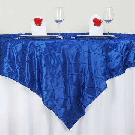 Efavormart Royal Blue Pintuck Square Tablecloth Overlay 72 x72 Square Tablecloth Cover For Wedding Party Event Banquet
Efavormart Royal Blue Pintuck Square Tablecloth Overlay 72 x72 Square Tablecloth Cover For Wedding Party Event Banquet